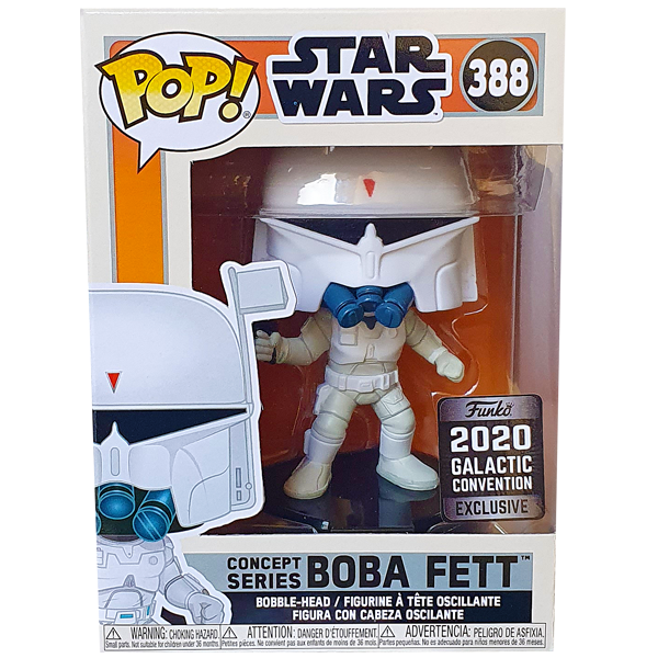 Star Wars - Boba Fett Concept Series 2020 Galactic Exclusive Pop! Vinyl Figure