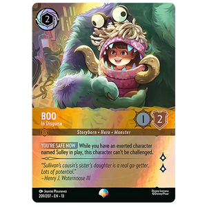 Disney Lorcana TCG - Boo In Disguise - 209/207 - Epic