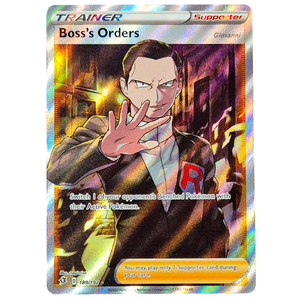 POKÉMON TCG - Boss's Orders Full Art Ultra Rare - 189/192