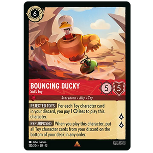 Disney Lorcana TCG - Bouncing Ducky Sid's Toy - 120/204