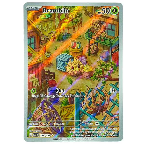 POKÉMON TCG - Bramblin Illustration Rare - 198/193