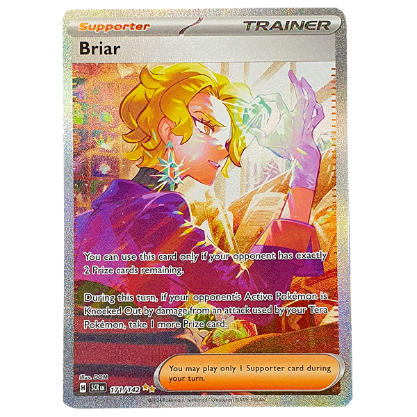 POKMON TCG - Briar Special Illustration Rare - 171/142 Hero Stash POKMON TCG - Briar Special Illustration Rare - 171/142 Hero Stash
