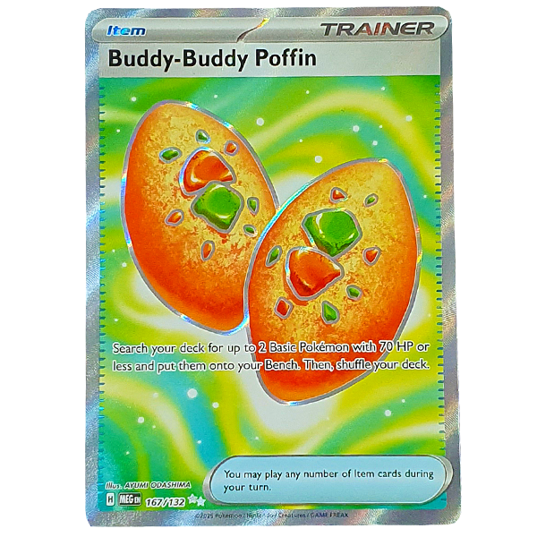 POKÉMON TCG - Buddy-Buddy Poffin Ultra Rare - 167/132