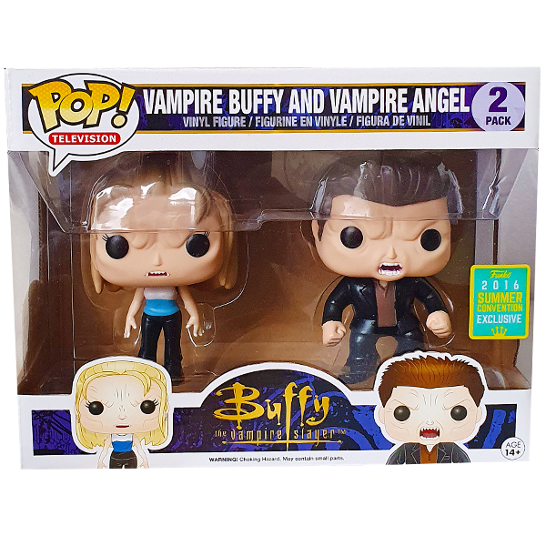 Buffy The Vampire Slayer - Vampire Buffy and Vampire Angel SDCC 2016 Exclusive Pop! Vinyl Figure 2-Pack