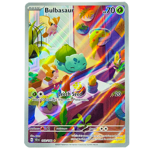 POKÉMON TCG - Bulbasaur Illustration Rare - 143/142