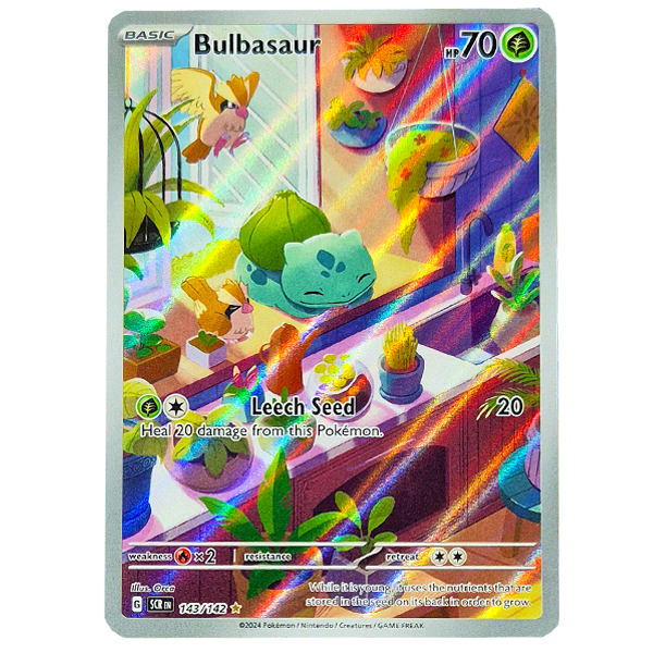 POKÉMON TCG - Bulbasaur Illustration Rare - 143/142