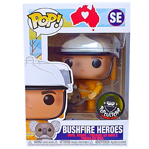 Bushfire Appeal - Bushfire Heroes Popcultcha Exclusive Pop! Vinyl Figure