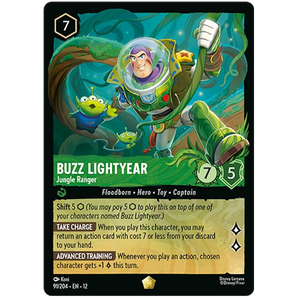 Disney Lorcana TCG - Buzz Lightyear Jungle Ranger - 91/204