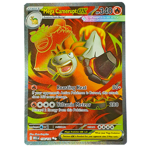 POKÉMON TCG - Mega Camerupt ex Ultra Rare - 156/132