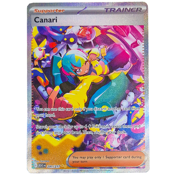 POKÉMON TCG - Canari Special Illustration Rare - 291/217