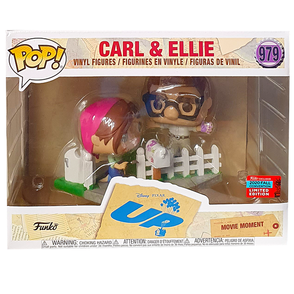 Up - Carl & Ellie NYCC 2020 Exclusive Pop! Movie Moment Vinyl Figure