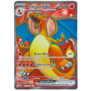 POKÉMON TCG - Charizard EX Full Art Secret Rare - 183/165