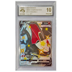 POKÉMON TCG - Charizard V Shiny Ultra Rare - 079/073 - CGA Graded 10