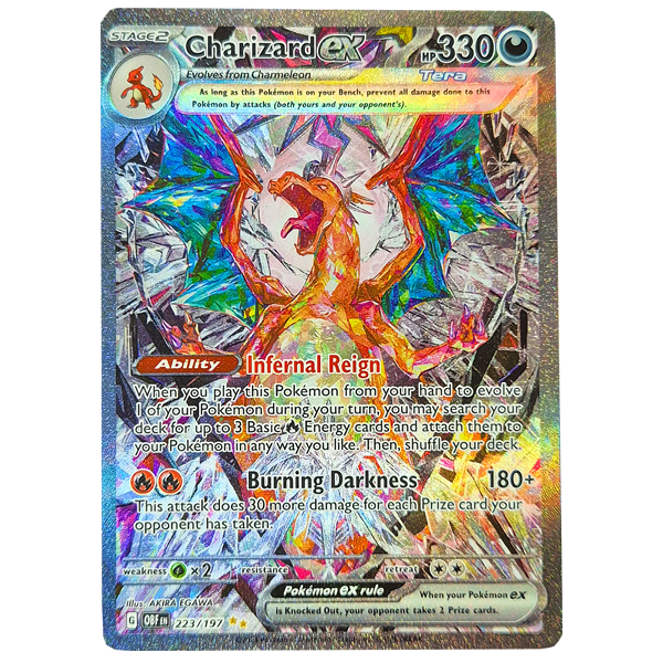 POKÉMON TCG - Charizard EX Special Illustration Rare - 223/197