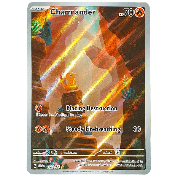 POKÉMON TCG - Charmander Illustration Rare - 168/165