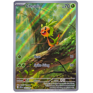 POKÉMON TCG - Chespin Illustration Rare - 087/086