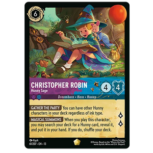 Disney Lorcana TCG - Christopher Robin Hunny Sage - 61/204