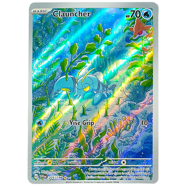 POKÉMON TCG - Clauncher Illustration Rare - 205/198