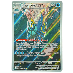 POKÉMON TCG - Clawitzer Illustration Rare - 141/132