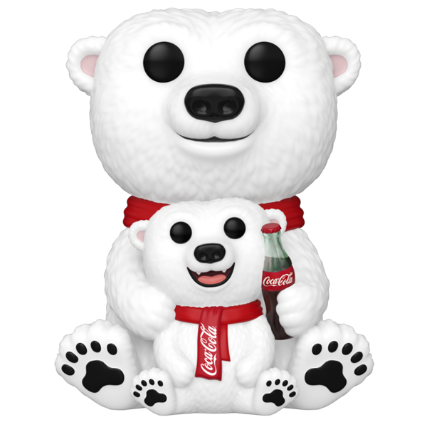 Coca-Cola - Coca-Cola Polar Bear with Cub Pop! Vinyl Figure