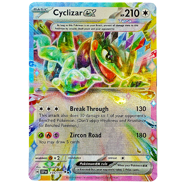 POKÉMON TCG - Cyclizar EX Ultra Rare - 159/191