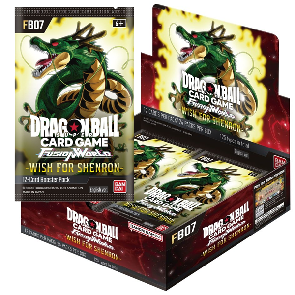 Dragon Ball Super Card Game - Fusion World Wish For Shenron FB07 - Booster Pack