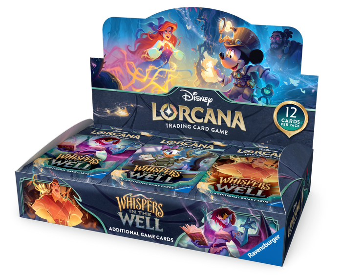 PRE-ORDER - Disney Lorcana TCG - Whispers in the Well - Sealed Booster Box - PRE-ORDER