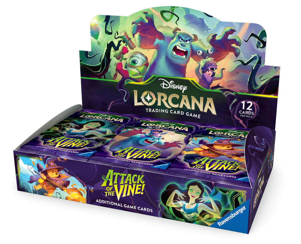 PRE-ORDER - Disney Lorcana TCG - Attack of the Vine - Sealed Booster Box - PRE-ORDER LIMIT OF 1 PER PERSON