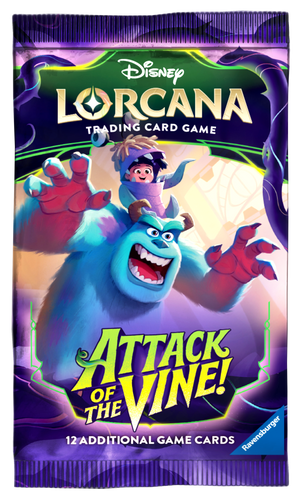 PRE-ORDER - Disney Lorcana TCG - Attack of the Vine - Booster Pack - PRE-ORDER - LIMIT 6 PER PERSON