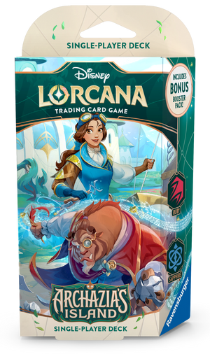 PRE-ORDER Disney Lorcarna TCG - Archazia's Island - Starter Deck (Ruby & Sapphire) - PRE-ORDER