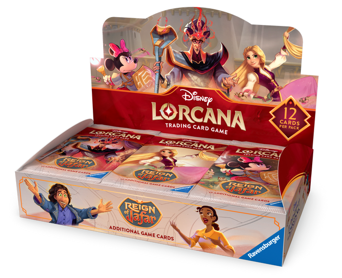 PRE-ORDER - Disney Lorcarna TCG - Reign of Jafar - Sealed Booster Box - PRE-ORDER