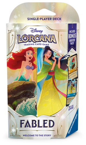PRE-ORDER Disney Lorcana TCG - Fabled - Starter Deck (Amber & Sapphire) - PRE-ORDER