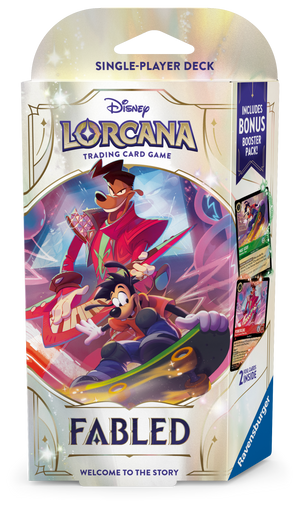 PRE-ORDER Disney Lorcana TCG - Fabled - Starter Deck (Emerald & Ruby) - PRE-ORDER