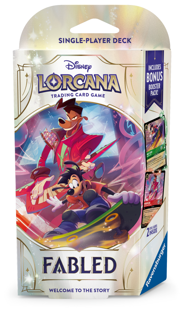 PRE-ORDER Disney Lorcana TCG - Fabled - Starter Deck (Emerald & Ruby) - PRE-ORDER
