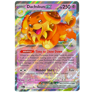 POKÉMON TCG - Dachsbun EX Ultra Rare - 067/142