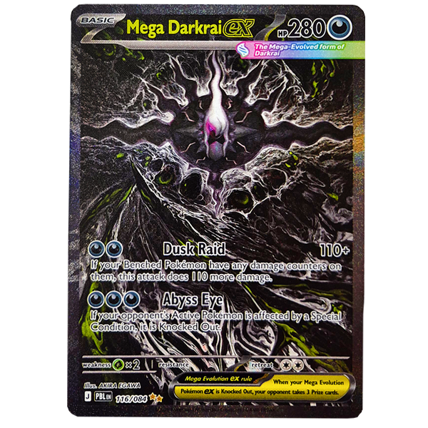 POKÉMON TCG - Mega Darkrai ex Special Illustration Rare - 116/084