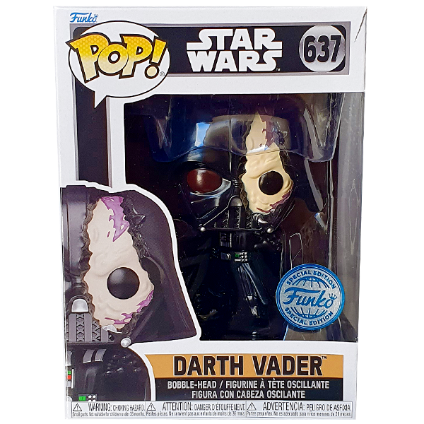 Star Wars - Darth Vader (Damaged Helmet) Exclusive Pop! Vinyl Figure