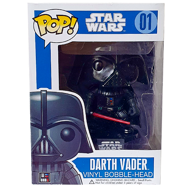 Star Wars - Darth Vader (Blue Box) (Large Font) Pop! Vinyl Figure