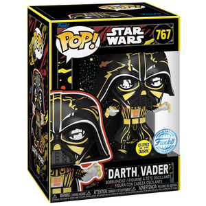 Star Wars Retro Series - Darth Vader Glow Exclusive Pop! Vinyl Figure