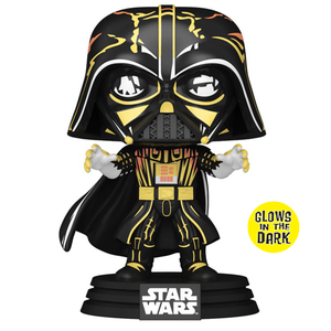 Star Wars Retro Series - Darth Vader Glow Exclusive Pop! Vinyl Figure