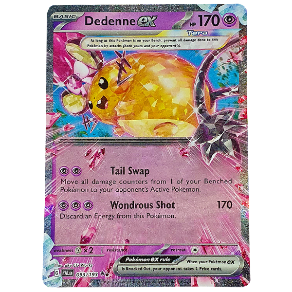 POKÉMON TCG - Dedenne EX Ultra Rare - 093/193