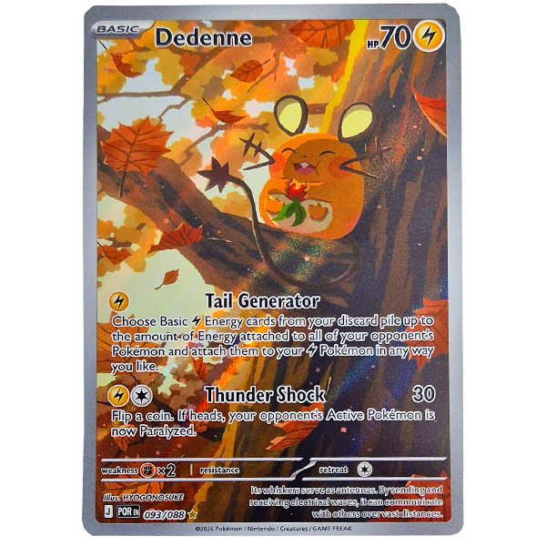 POKÉMON TCG - Dedenne Illustration Rare - 093/088