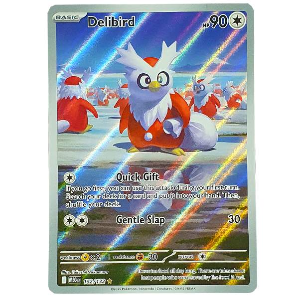 POKÉMON TCG - Delibird Illustration Rare - 152/132