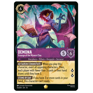 Disney Lorcana TCG - Demona Scourge of the Wyvern Clan - 55/204