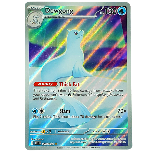 POKÉMON TCG - Dewgong Illustration Rare - 097/094