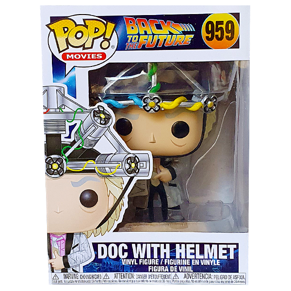 Back to the Future - Doc with Helmet Pop! Vinyl Figure