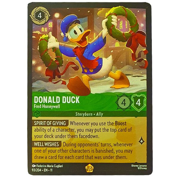 Disney Lorcana TCG - Friends on the Other Side - 64/204 Hero Stash Disney Lorcana TCG - Friends on the Other Side - 64/204 Hero Stash