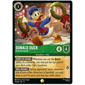 Disney Lorcana TCG - Donald Duck Fred Honeywell - 93/204