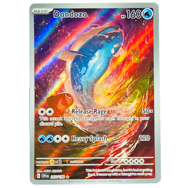 POKÉMON TCG - Dondozo Illustration Rare - 207/198