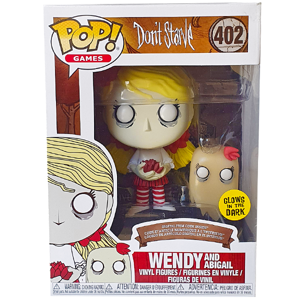 Don't Starve - Wendy and Abigail Glow Pop! Vinyl Figure